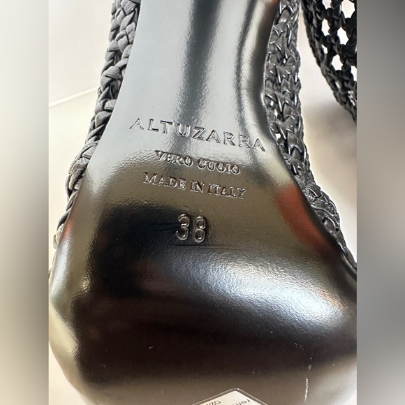 PRISTINE ALTUZARRA Davidson Mules Leather Boots w/ Tags Sz 38 with Box - Picture 13 of 13